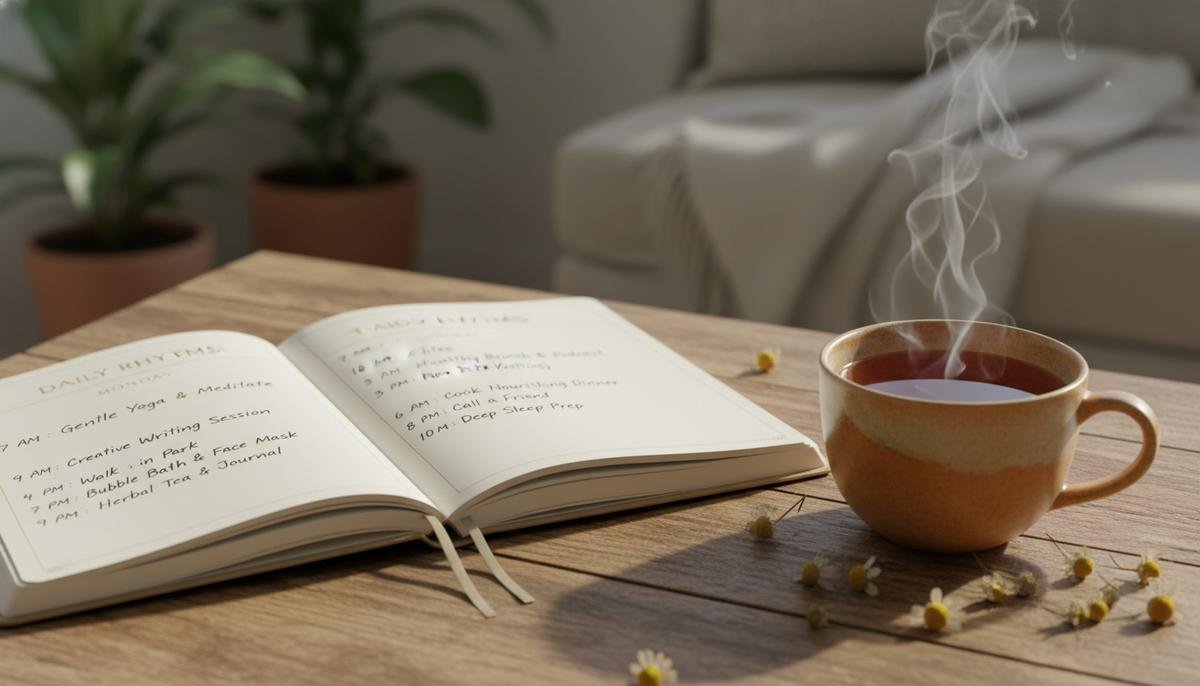 Práticas diárias para autocuidado físico, mental e emocional