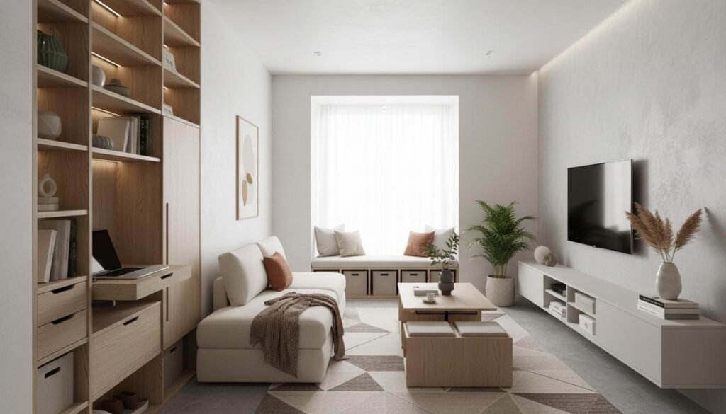 Organização prática e decoração funcional para casas compactas