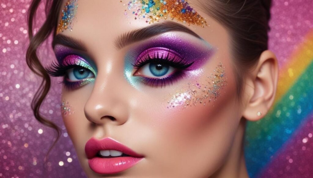 Maximalismo olhos: a maquiagem ousada que domina 2024 e transforma olhares