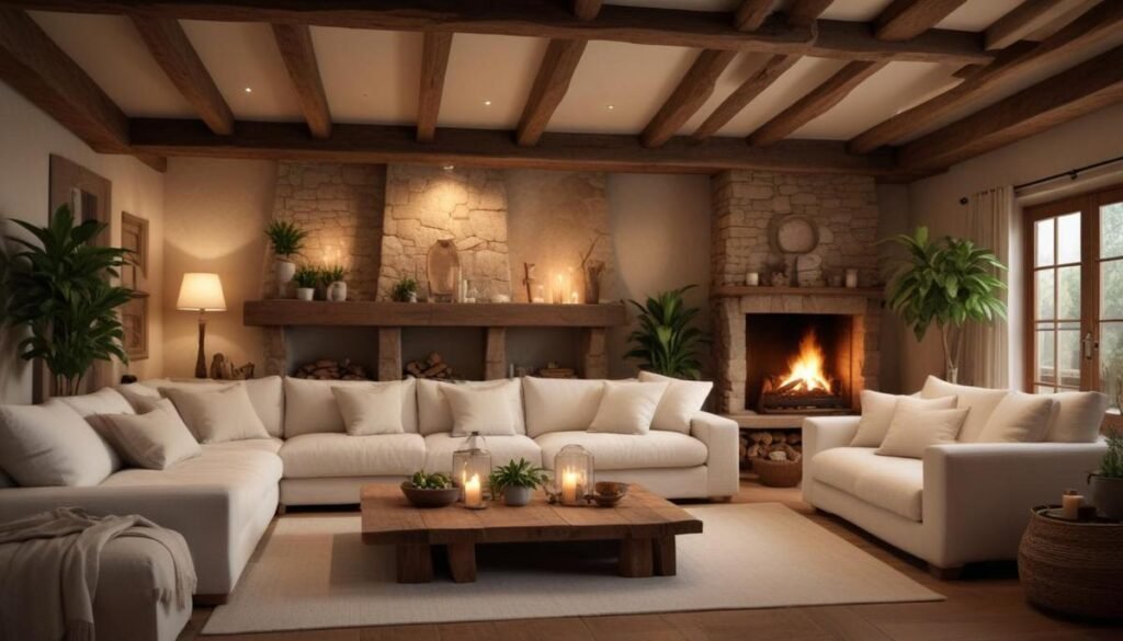 Texturas naturais aconchego: transforme sua casa em refúgio acolhedor